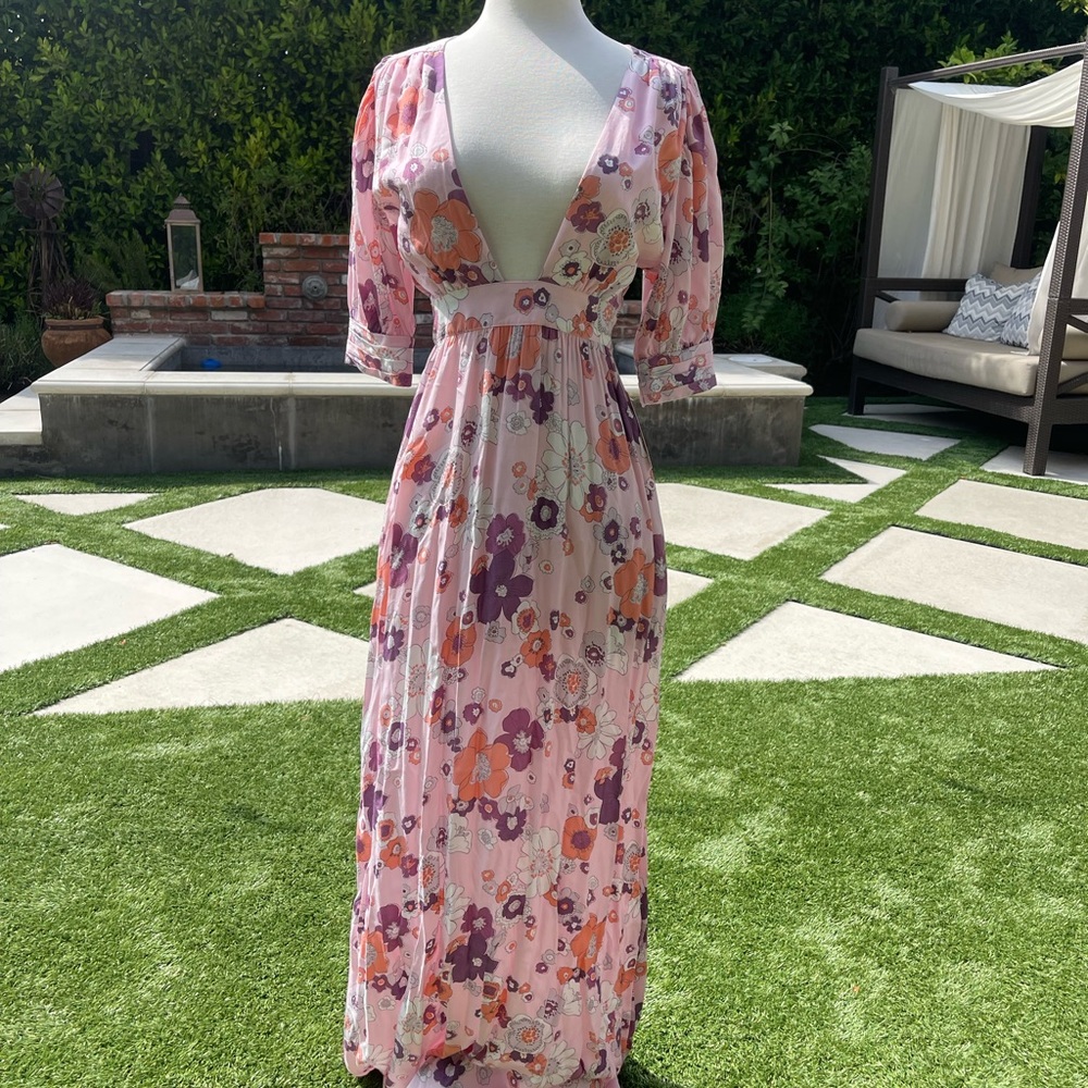 For Love & Lemons Maxi Dress NWT